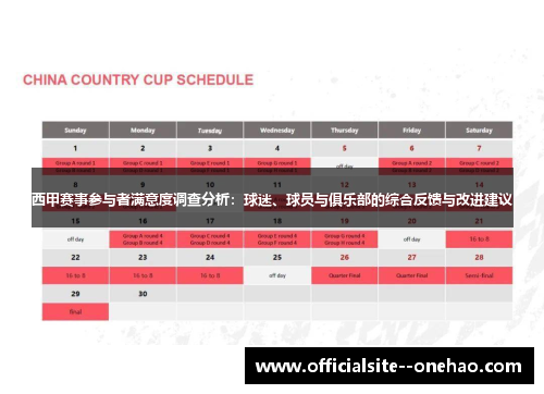 西甲赛事参与者满意度调查分析：球迷、球员与俱乐部的综合反馈与改进建议